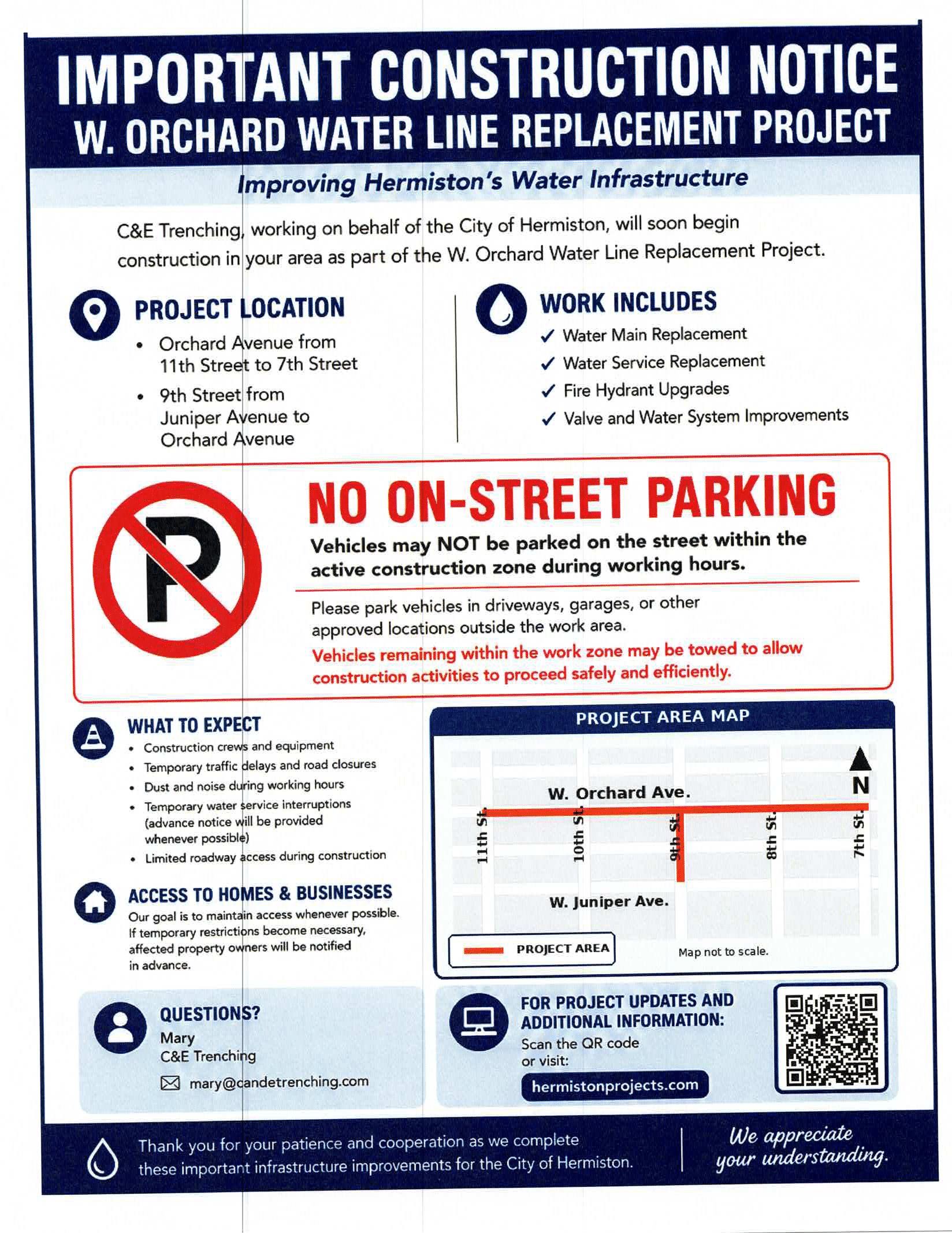 Orchard No Parking