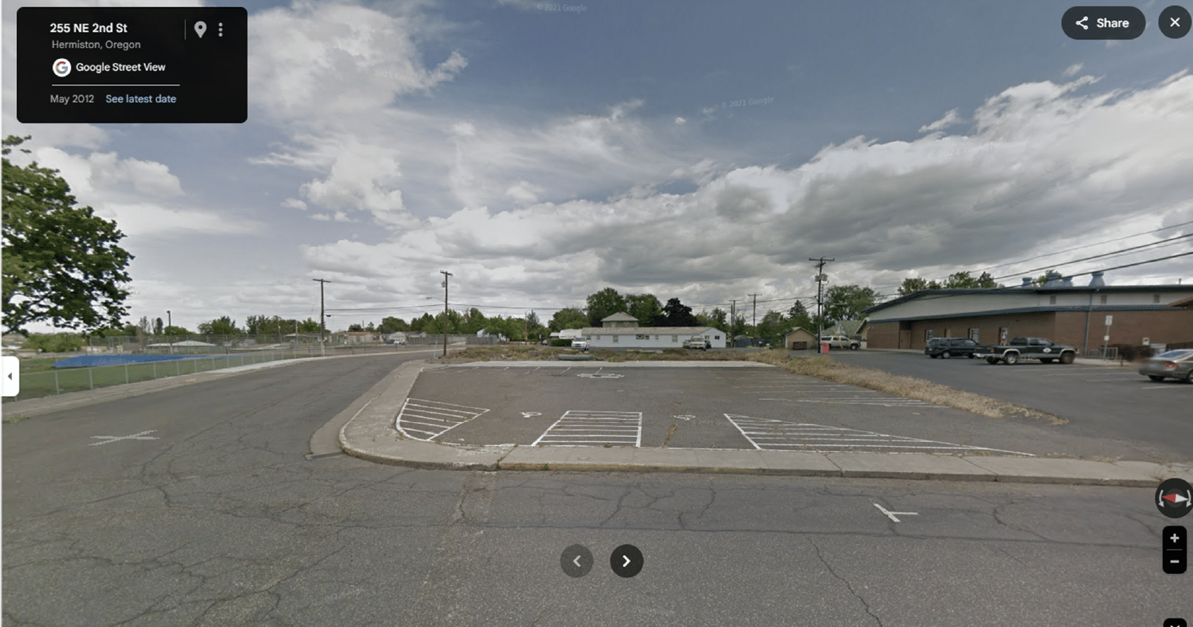 Harkenrider Parking Before