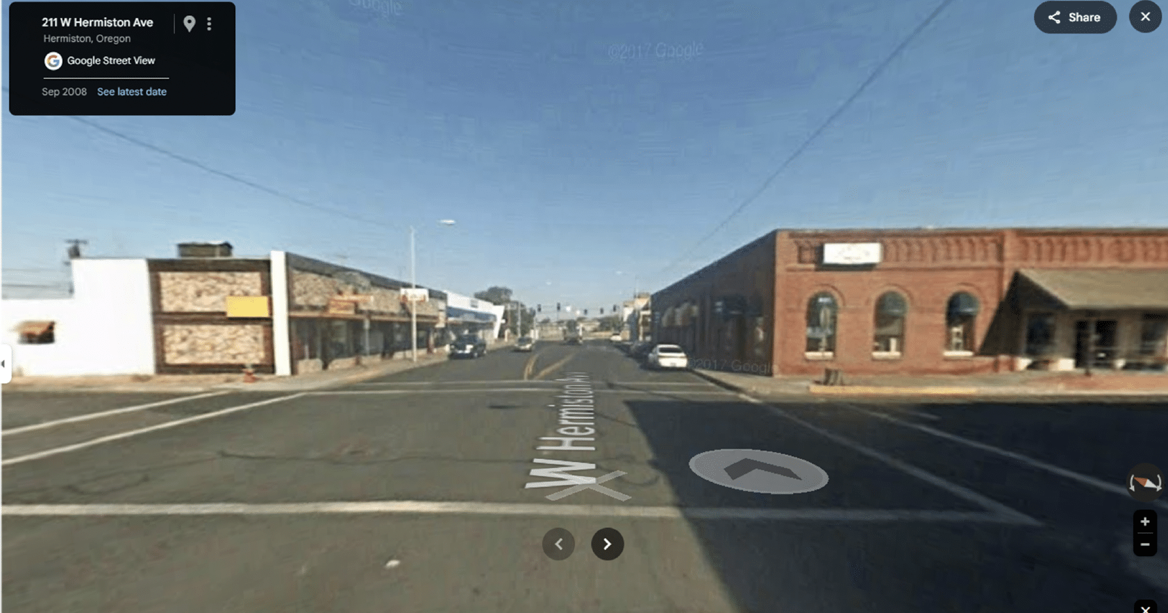 Hermiston Ave Before